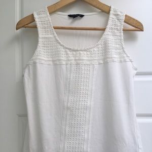 Tommy Hilfiger white sleeves top/blouse